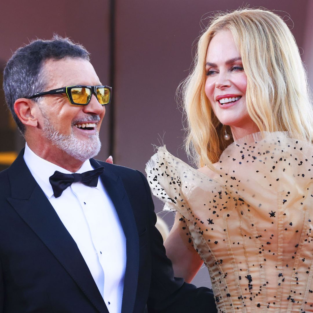 Antonio Banderas y Nicole Kidman deslumbran en la alfombra roja del Festival de Venecia