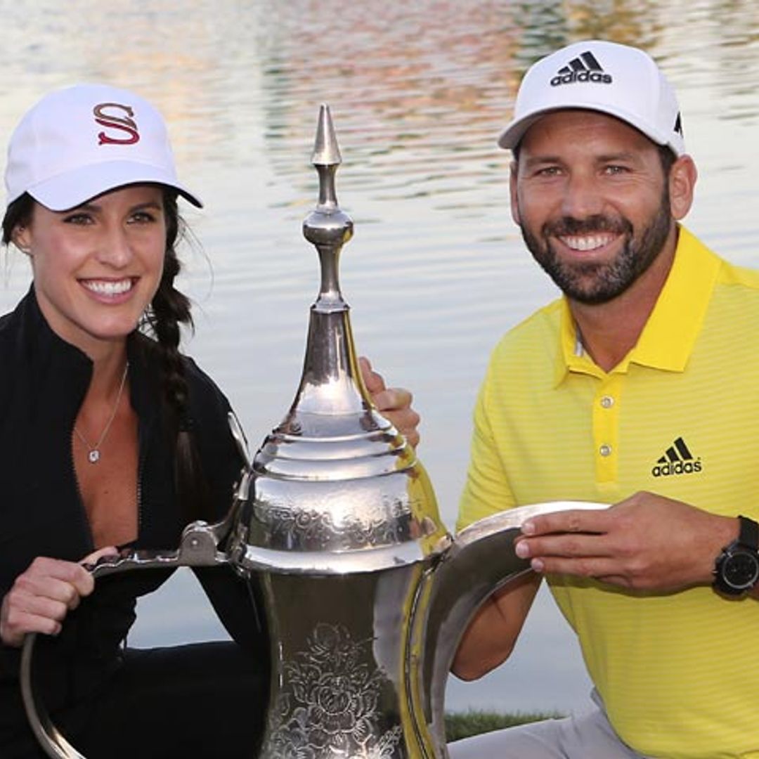 El golfista Sergio García anuncia su boda con la periodista americana Angela Akins
