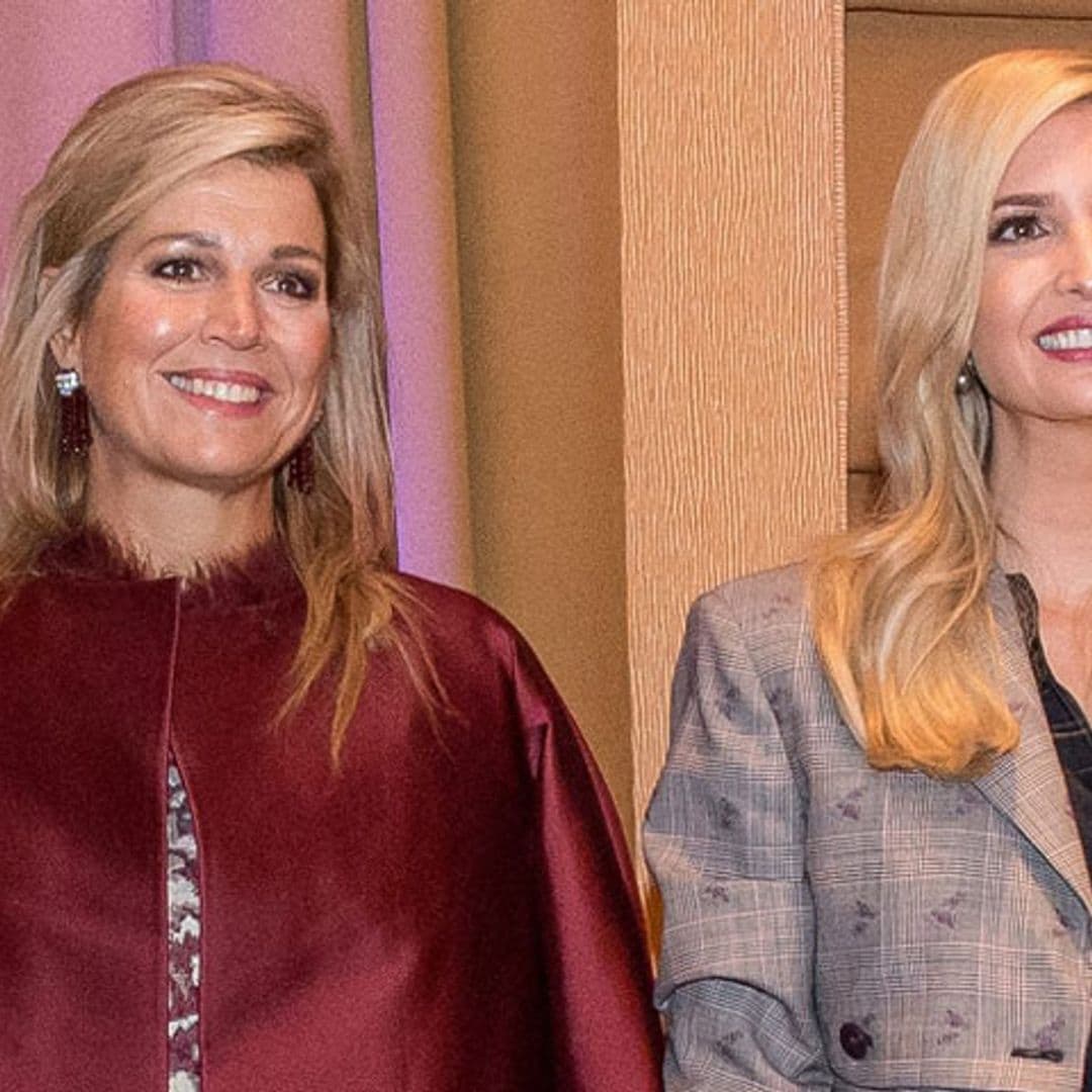 Máxima de Holanda e Ivanka Trump, cara a cara: las claves de su nuevo duelo de estilo