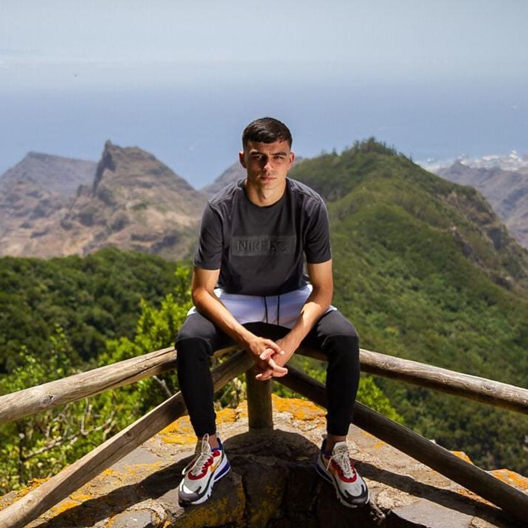 Pedri en Tenerife