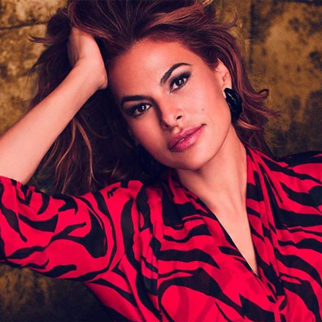 Eva Mendes diseña el 'look animal print' que nos gustaría ver en doña Letizia
