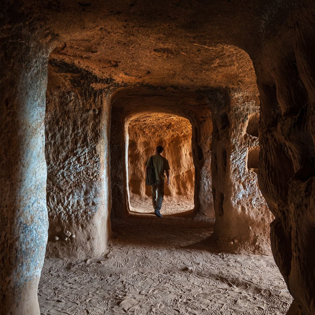 La Cueva de los Cien Pilares, en Arnedo.