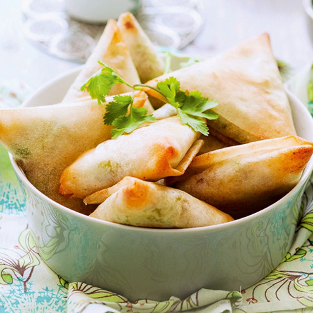 Samosas de verduras con especias