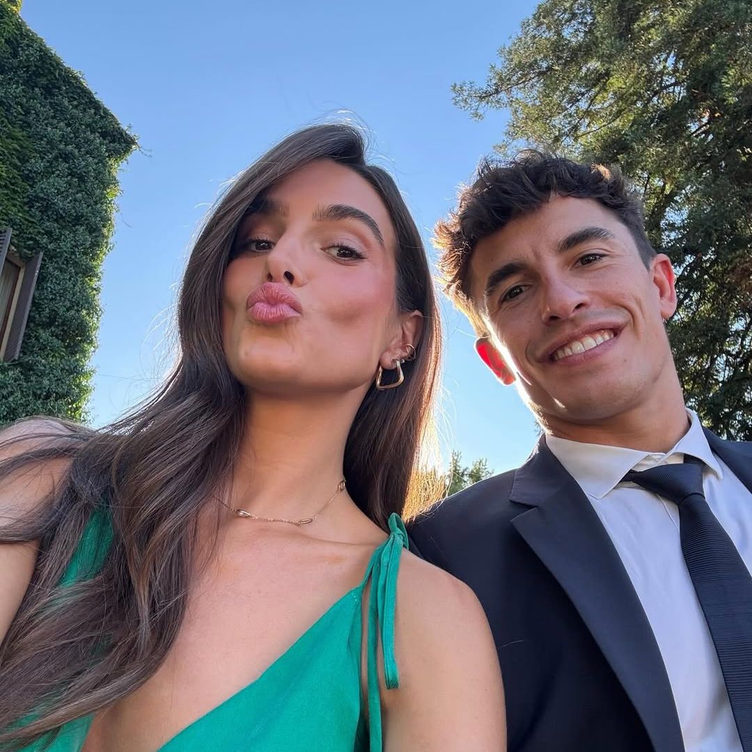 La emotiva reacción de Gemma Pinto tras el adiós de Marc Márquez a la temporada