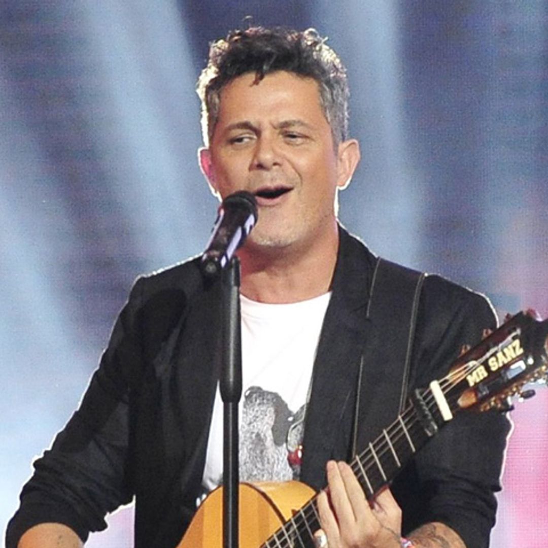 Alejandro Sanz saca su lado más tierno con su hijo Dylan sobre el escenario
