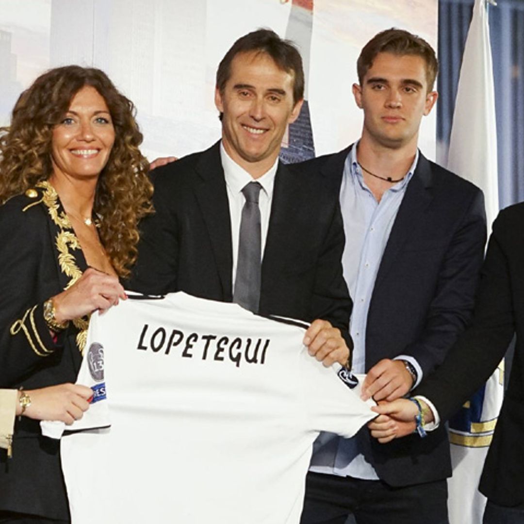 Julen Lopetegui, muy emocionado, asume su nuevo puesto en el Real Madrid