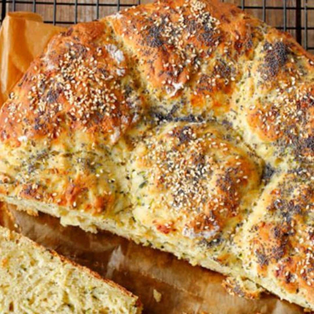 Pastel de calabacín y parmesano