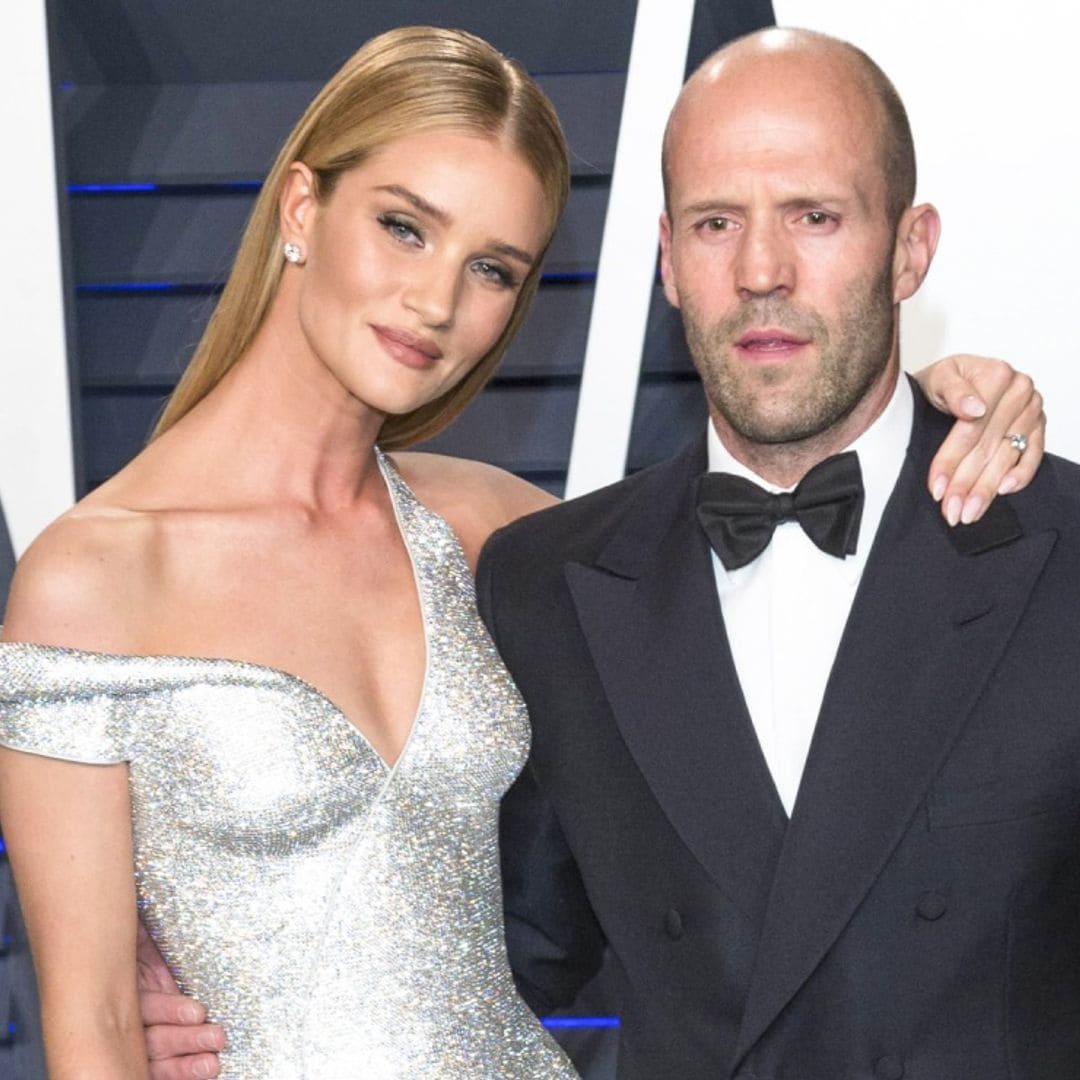 Rosie Huntington-Whiteley revela el nombre de su segundo hijo con Jason Statham