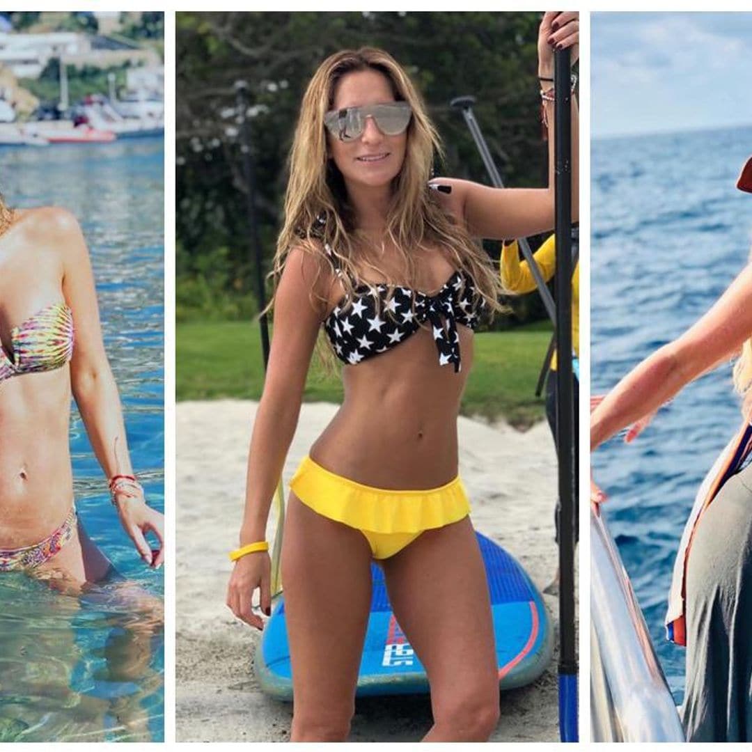 Los mejores posados en bikini de Geraldine Bazán