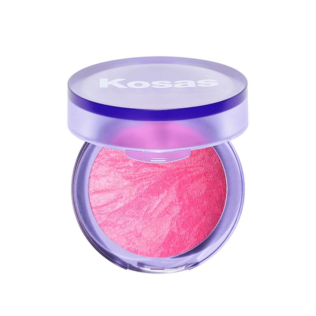 Blush is Life, de Kosas (33 euros). Un rubor luminoso y natural en los tonos de moda que consigue un resultado suave, sedoso y duradero. 