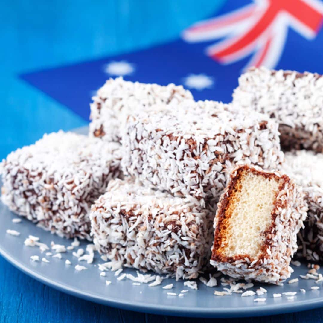 Lamingtons (bizcochitos australianos)