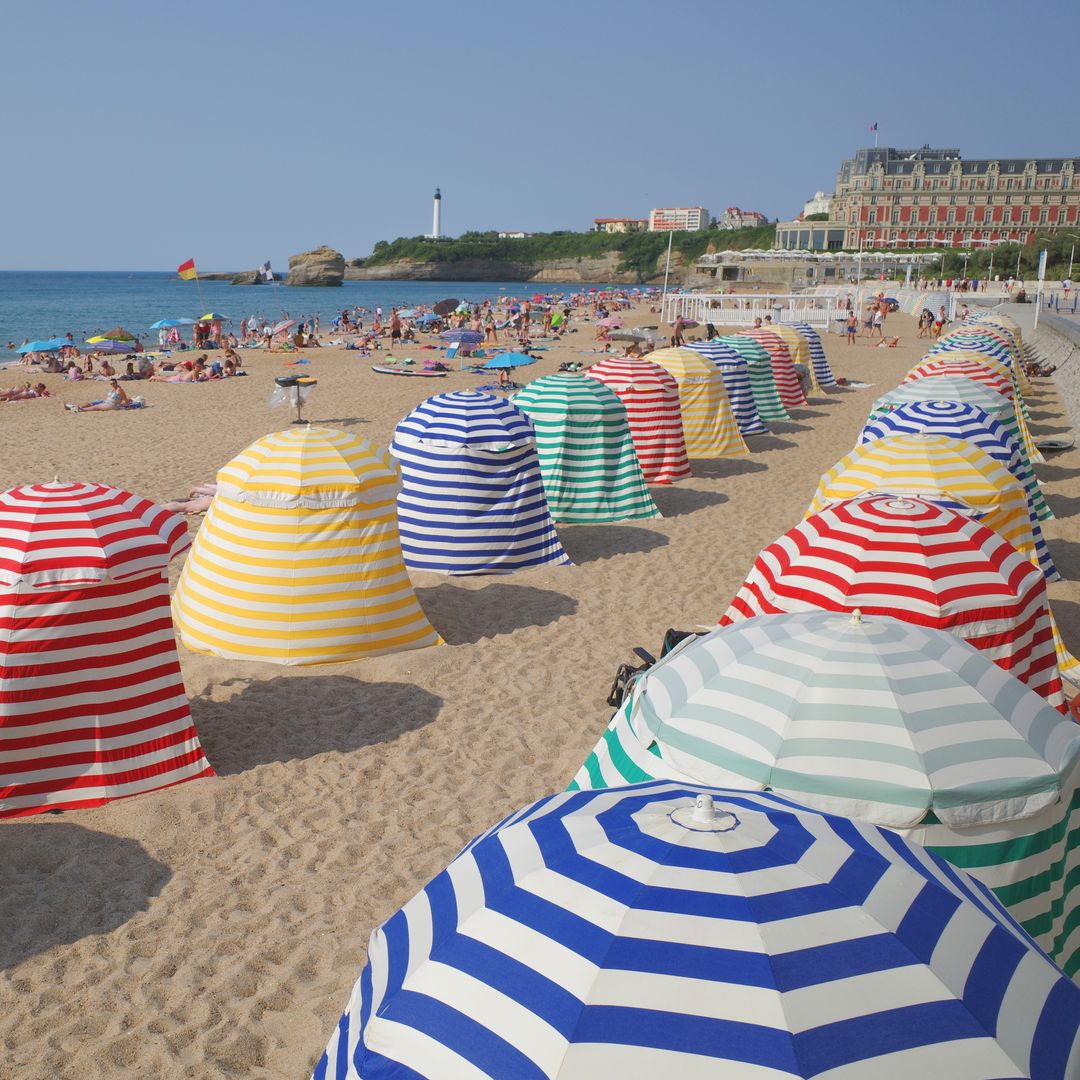 Grand Plage, playa Biarritz, Francia