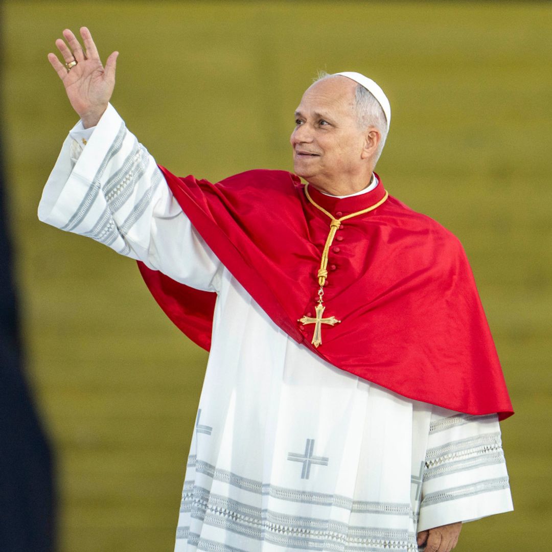 Papa León XIV durante su gira en España