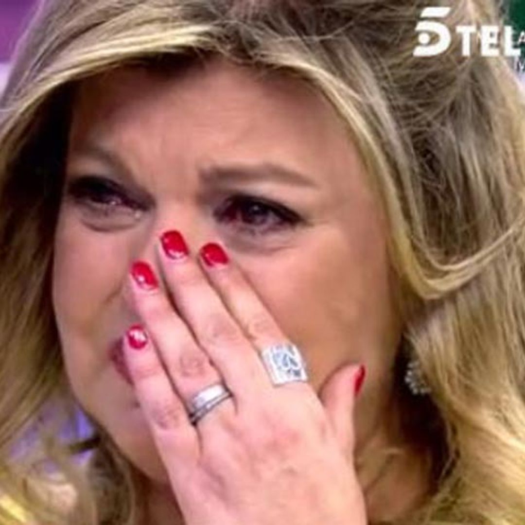 Terelu Campos rompe a llorar en directo: 'Hoy no es un día fácil'