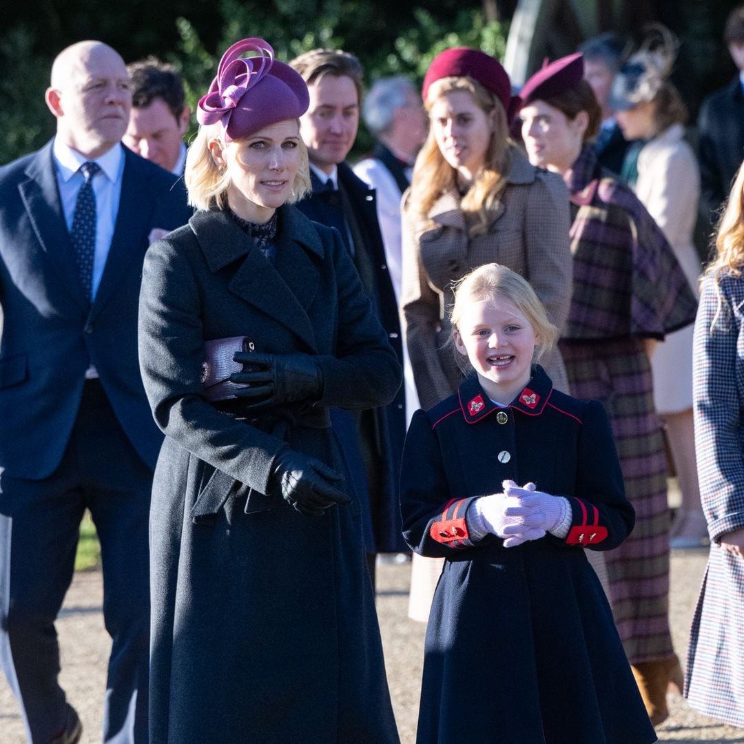 Lena Tindall, hija de Zara Tindall, deslumbra con un icónico abrigo de lujo a sus 7 años