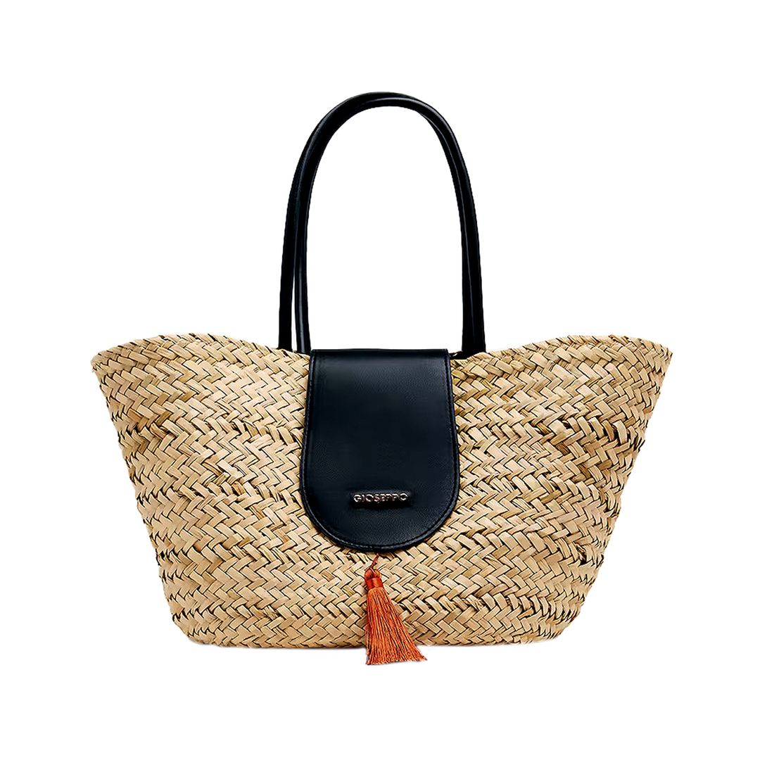 Capazo con flecos (59,95 €), de Gioseppo