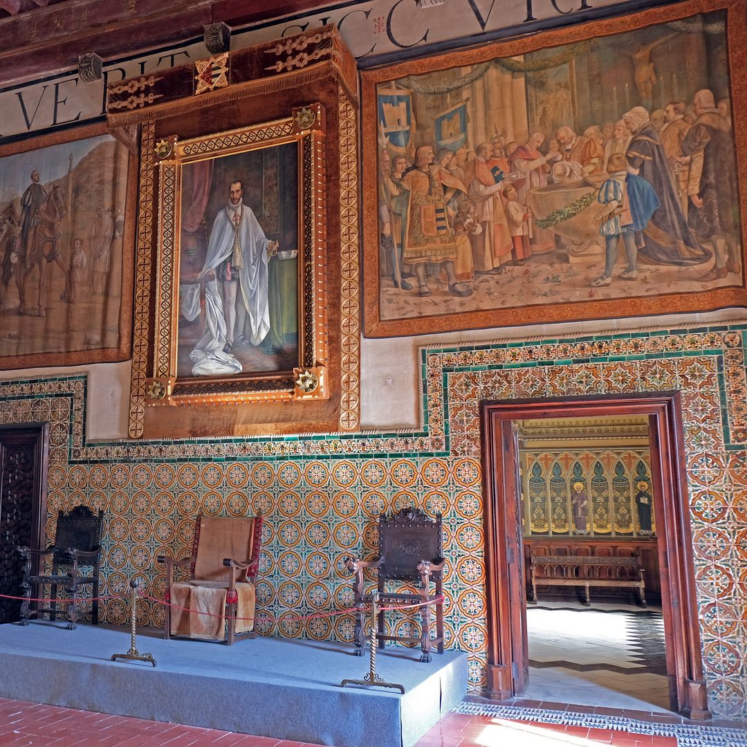 Palacio Ducal, Salón de Coronas, Gandía