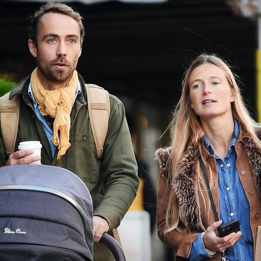 James Middleton y Alizée Thevenet, primeras imágenes tras convertirse en padres