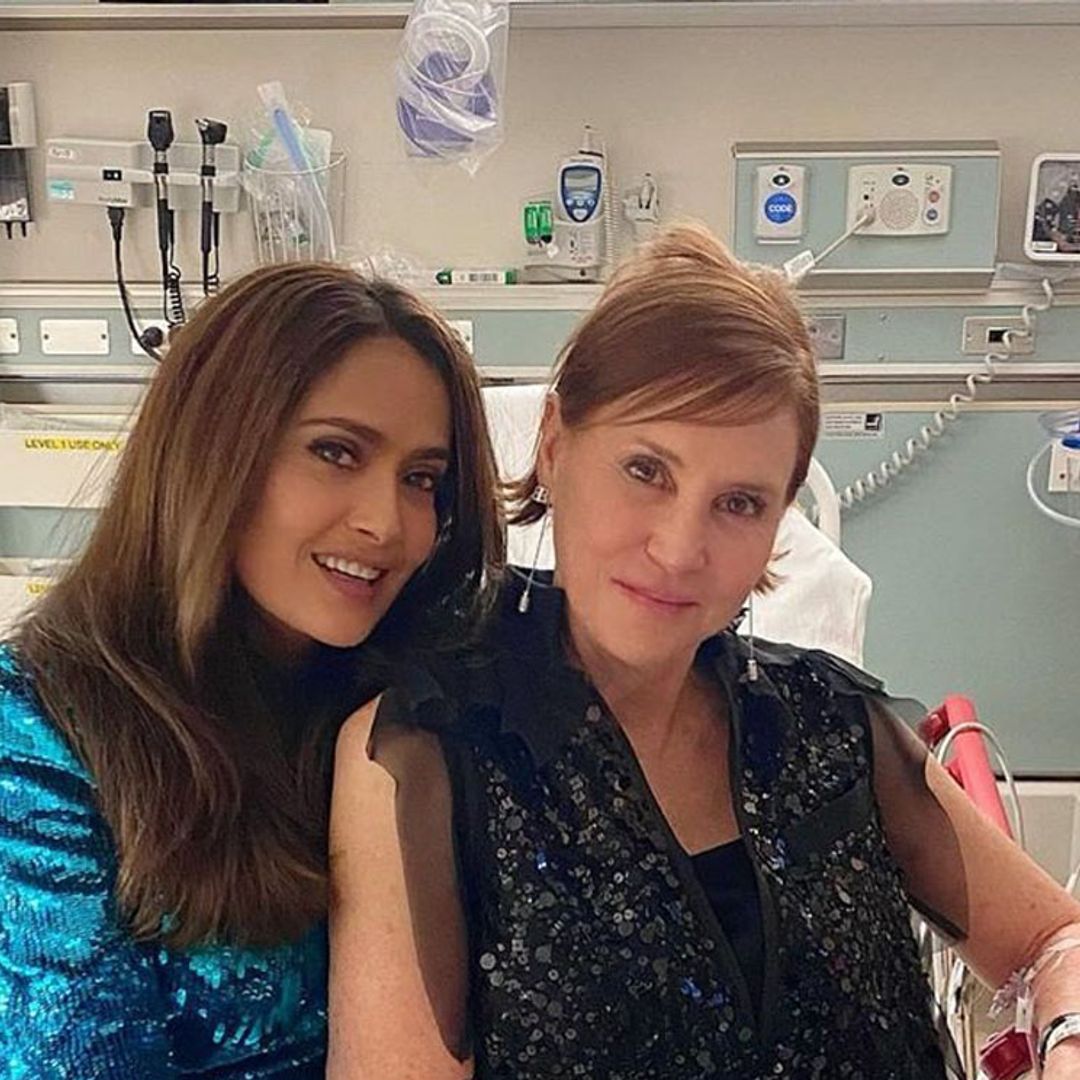 El motivo por el que Salma Hayek pasó la noche de los Oscar en el hospital