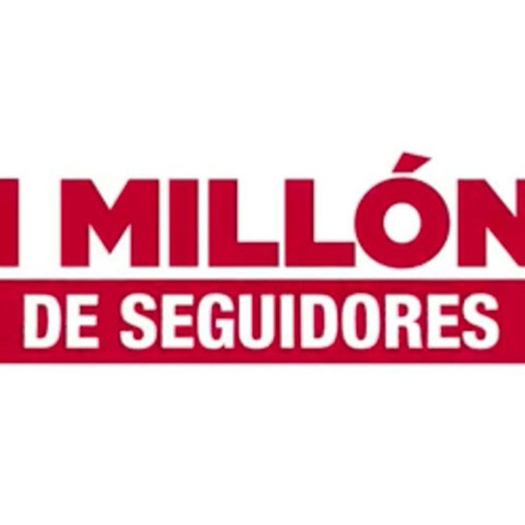 ¡Gracias! Ya somos un millón de seguidores en Instagram
