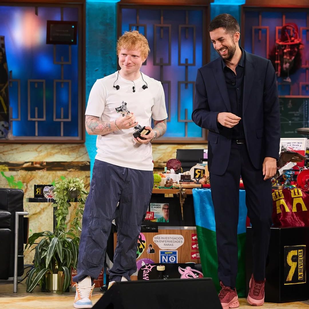 Ed Sheeran sorprende a Broncano al contar por qué vive sin móvil desde 2015