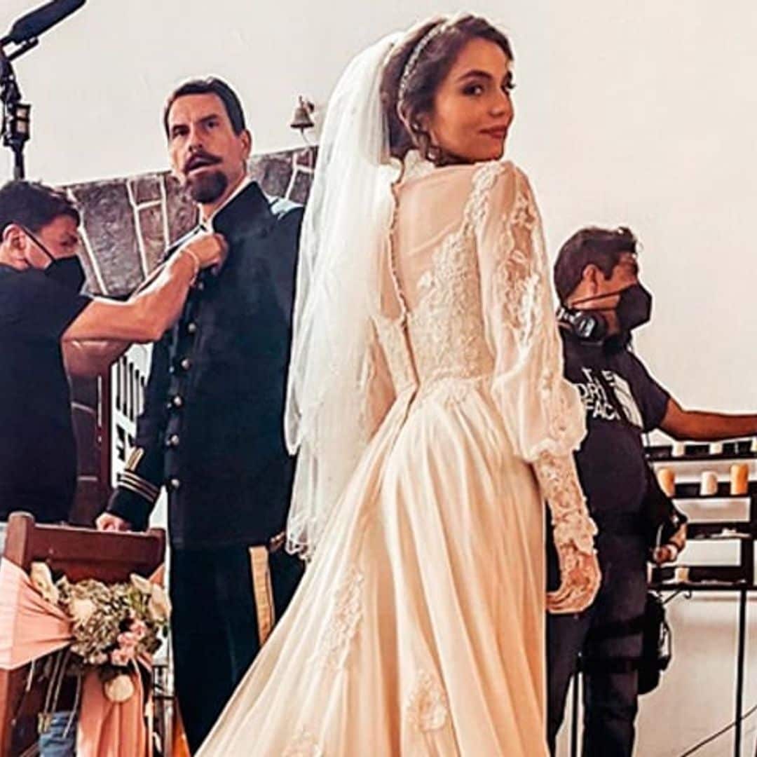 Sofía Castro 'llegó al altar' con una preciada joya de su madre, Angélica Rivera