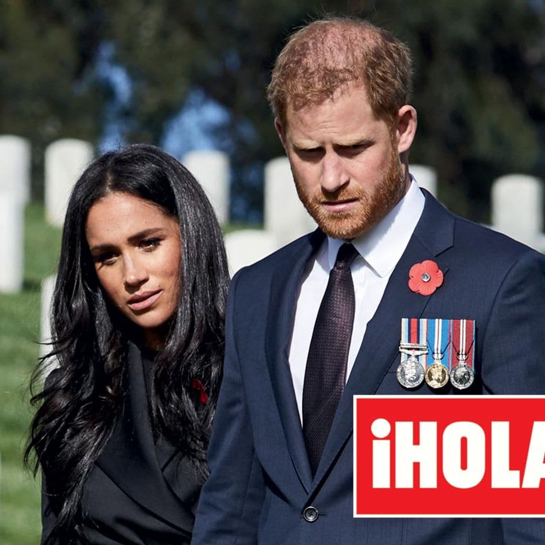 En ¡HOLA!, Harry y Meghan, 'rechazados' por la Familia Real, celebran su propio Día del Recuerdo