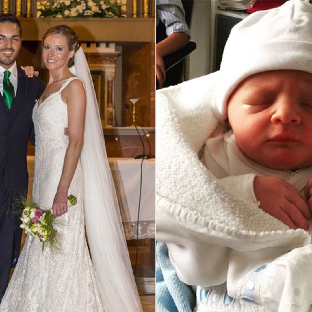Andrea Prat da a luz a su primer hijo