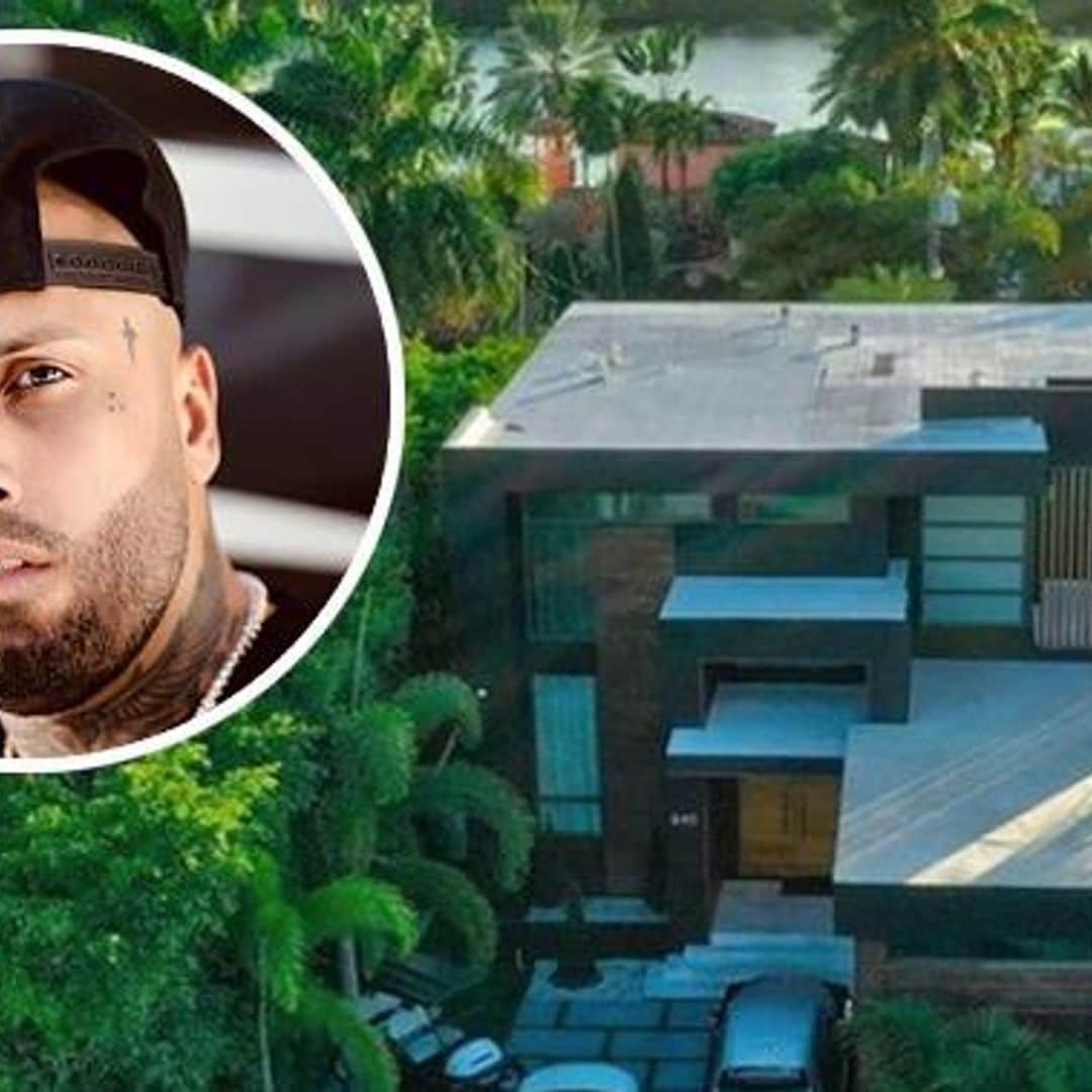 Nicky Jam pone en venta su lujosa mansión en Miami