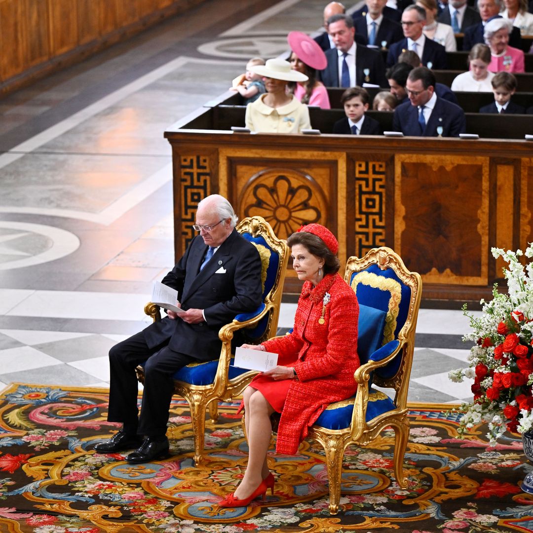 Carlos Gustavo y Silvia de Suecia reúnen a todos sus hijos y sus 9 nietos en sus históricas bodas de oro: conciertos, cena de gala y procesión