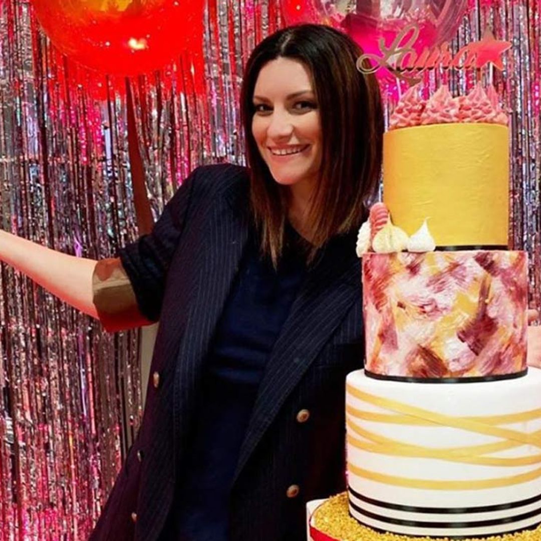 La sorpresa de cumpleaños que hizo llorar a Laura Pausini