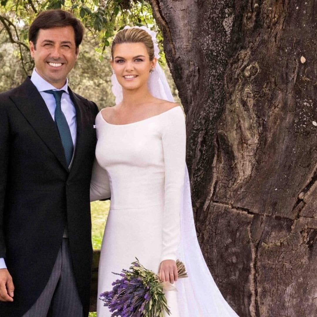 Los secretos del look nupcial de Alejandra Ruiz de Rato: dos vestidos en uno