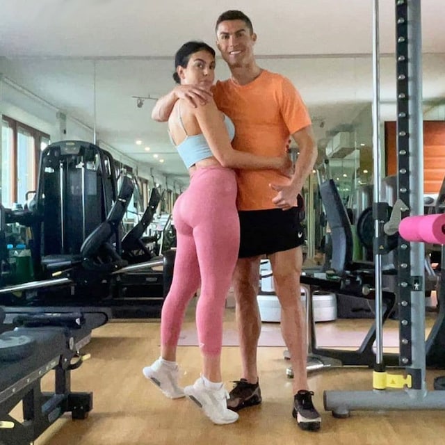 cristiano georgina gym3