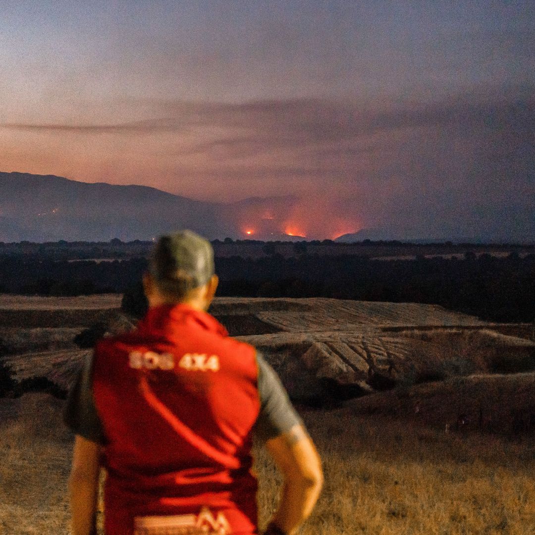 Otro gran incendio sacude Guadalajara: el fuego llega al pico más alto de Castilla-La Mancha