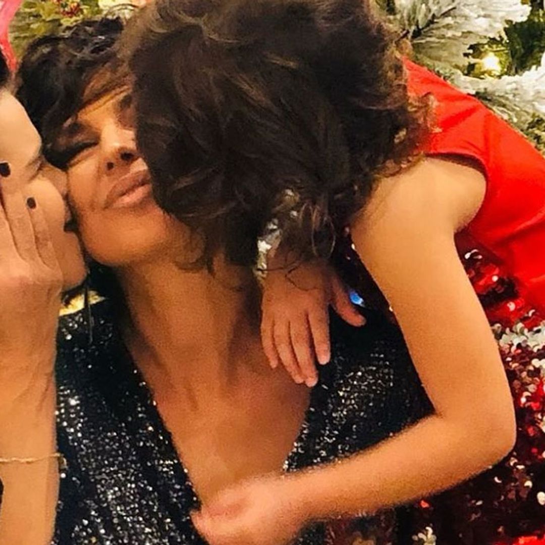 Raquel Perera y sus hijos, espectadores de lujo del concierto online de Alejandro Sanz
