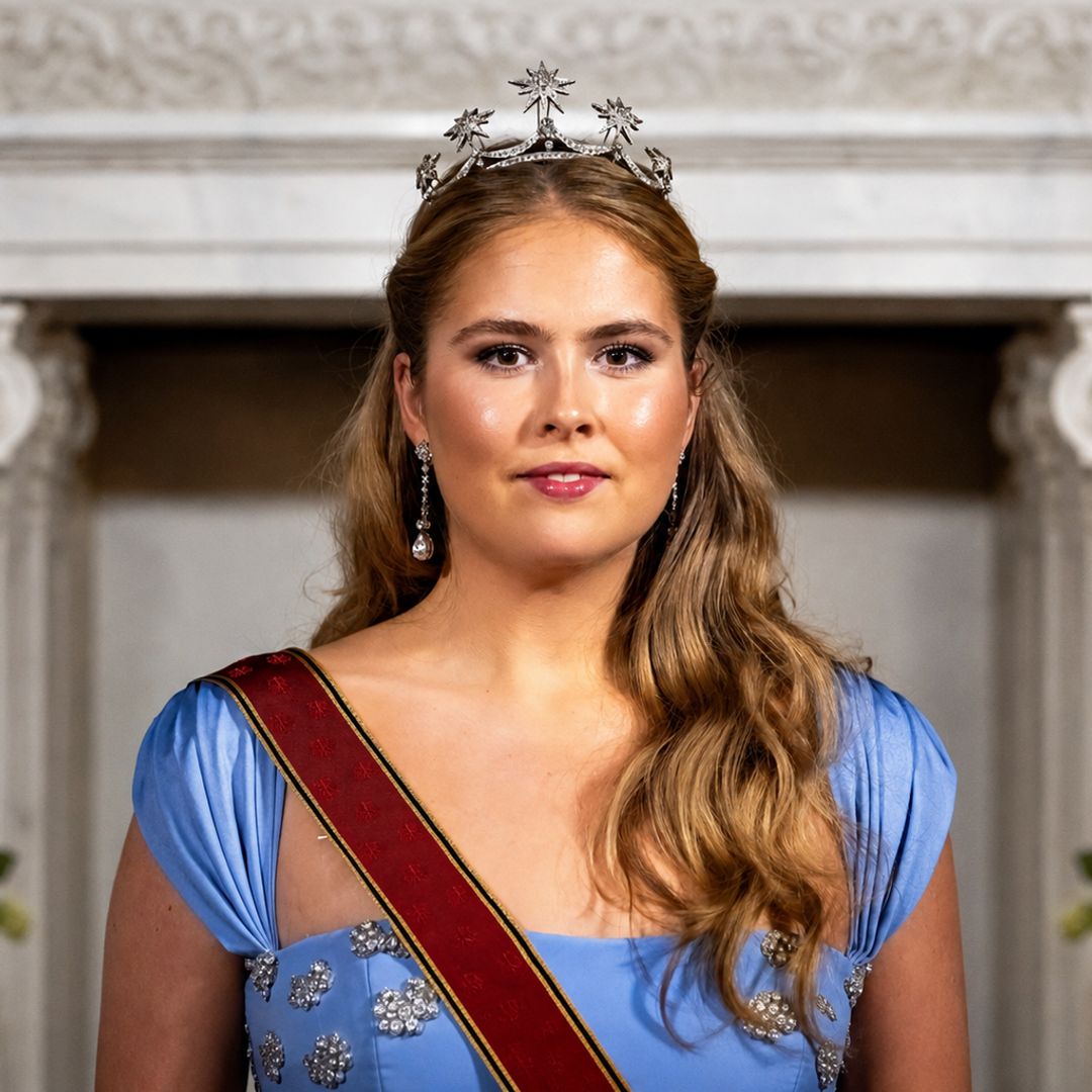 Amalia de Holanda y las históricas tiaras con las que sigue los pasos de su madre, la reina Máxima