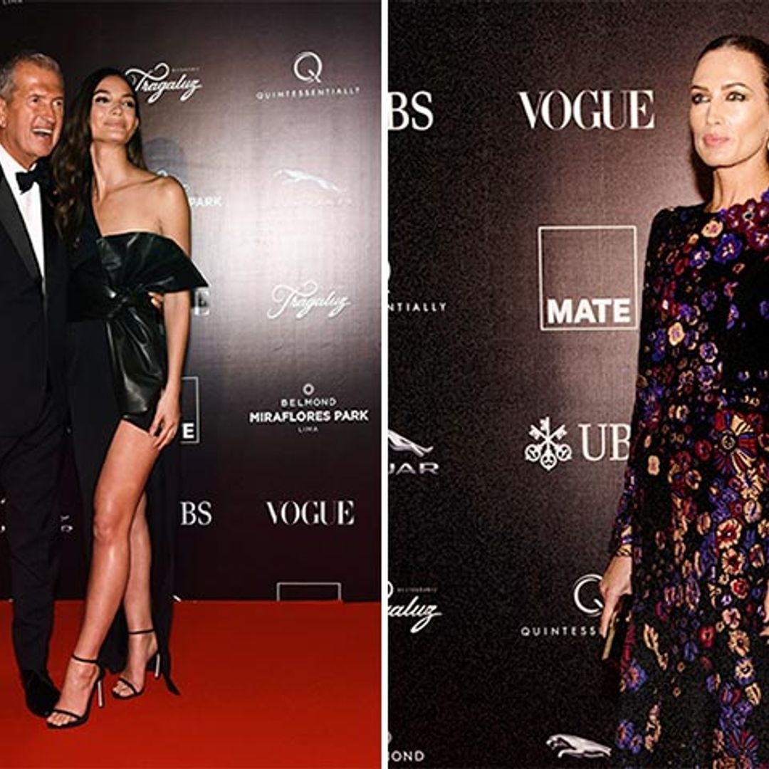 Nieves Álvarez y Naty Abascal deslumbran en la gala benéfica de Mario Testino en Perú