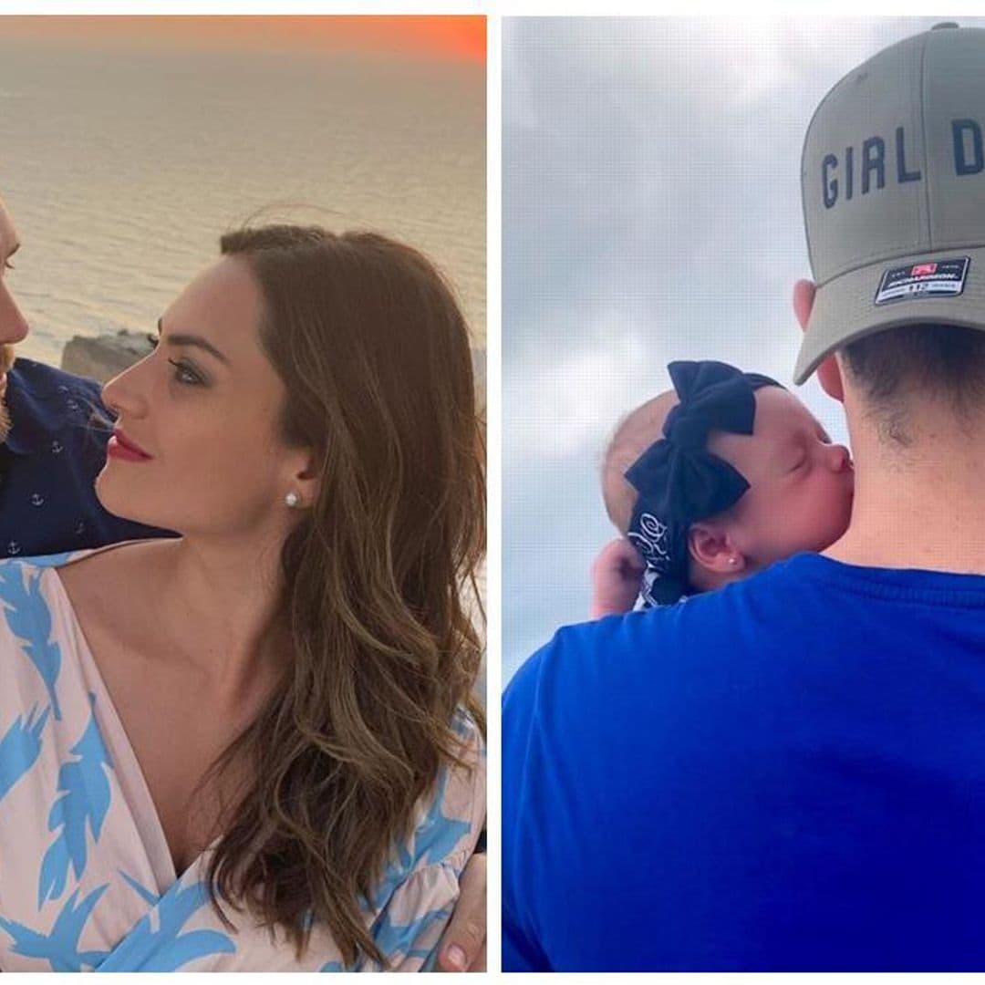 Michelle Galván y su esposo presumen su primer paseo familiar con Baby Megan, a un mes de nacida