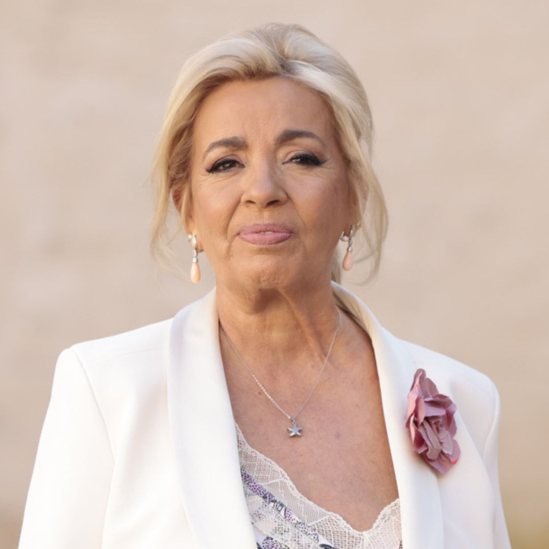 Carmen Borrego, de urgencia en el hospital tras sufrir una aparatosa caída