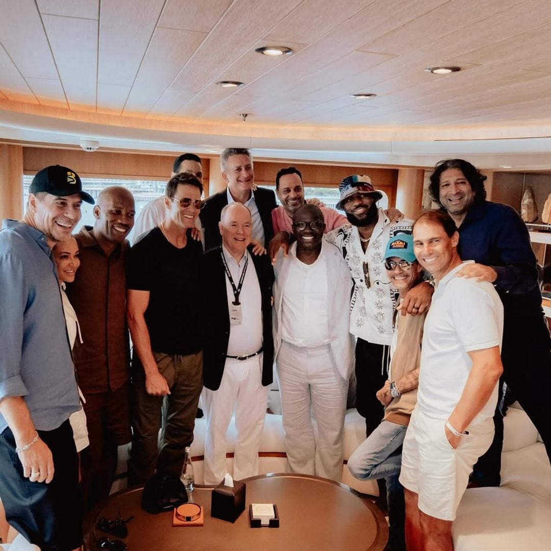 La peculiar cita que ha reunido a Rafa Nadal con el príncipe Alberto, Marc Anthony, Tom Brady y Alejandro Agag en Mónaco