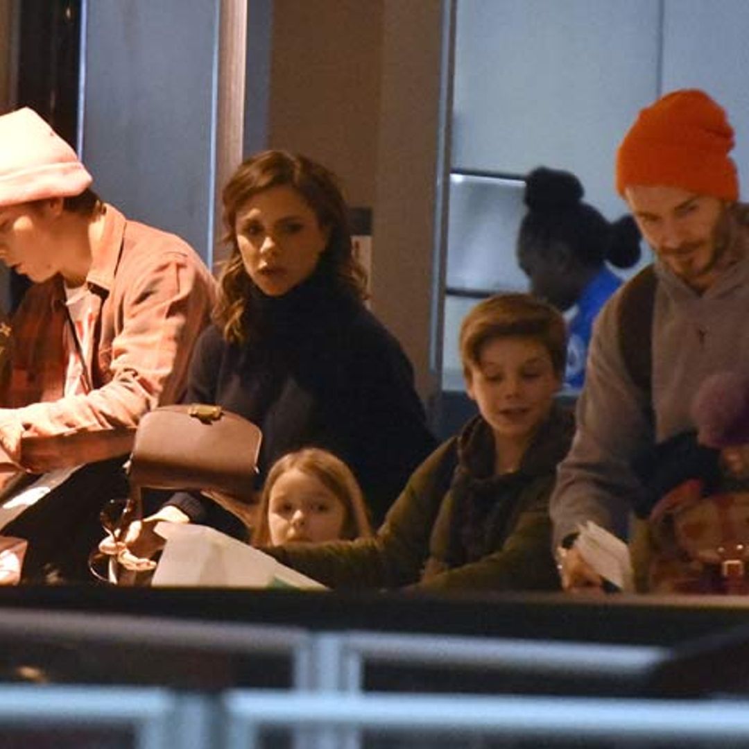 Los Beckham, juntos de nuevo: Brooklyn vuelve a casa por Navidad