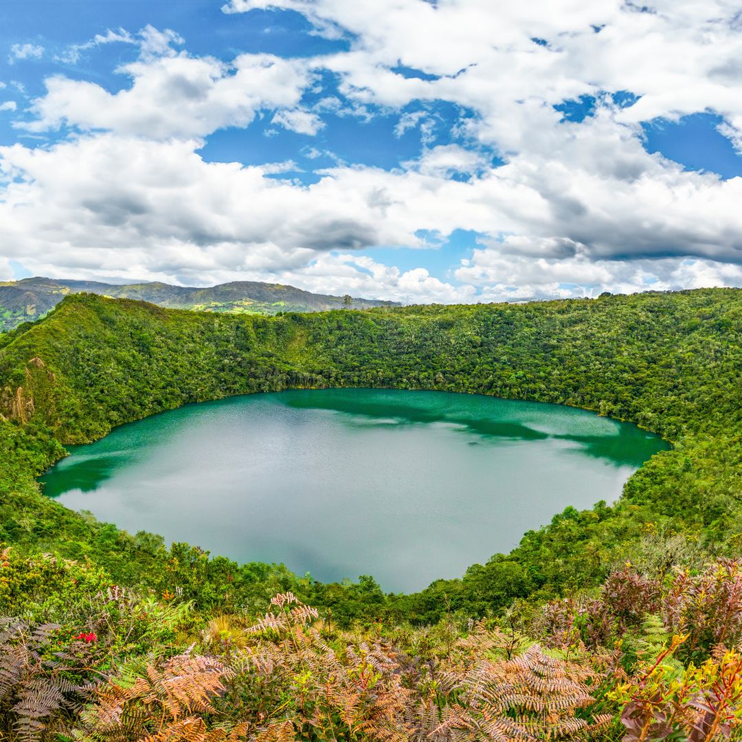 Laguna de Guatavita.