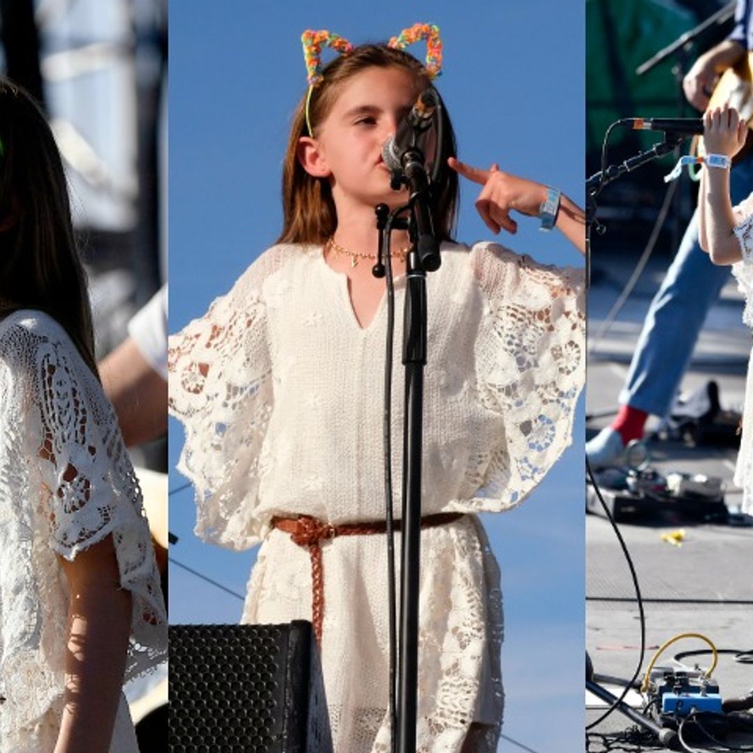 Anja Ambrosio... ¿tras los pasos de mamá o papá? ¡Se sube al escenario de Coachella!