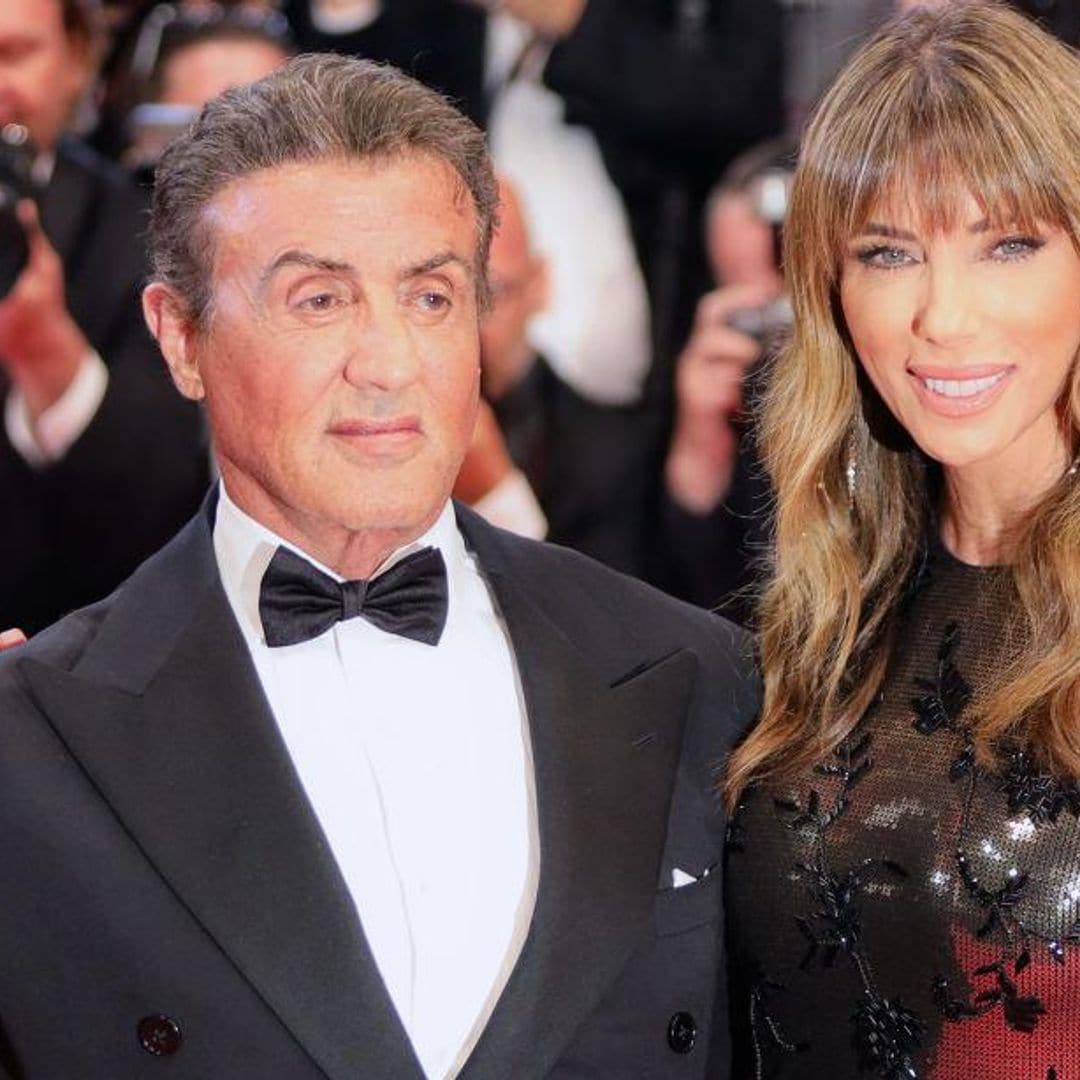Tras haber cancelado su divorcio, Sylvester Stallone pasea feliz junto a su mujer Jennifer Flavin