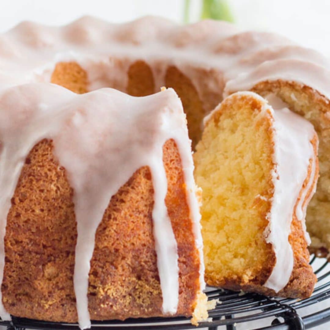 Bizcocho de limón y coco