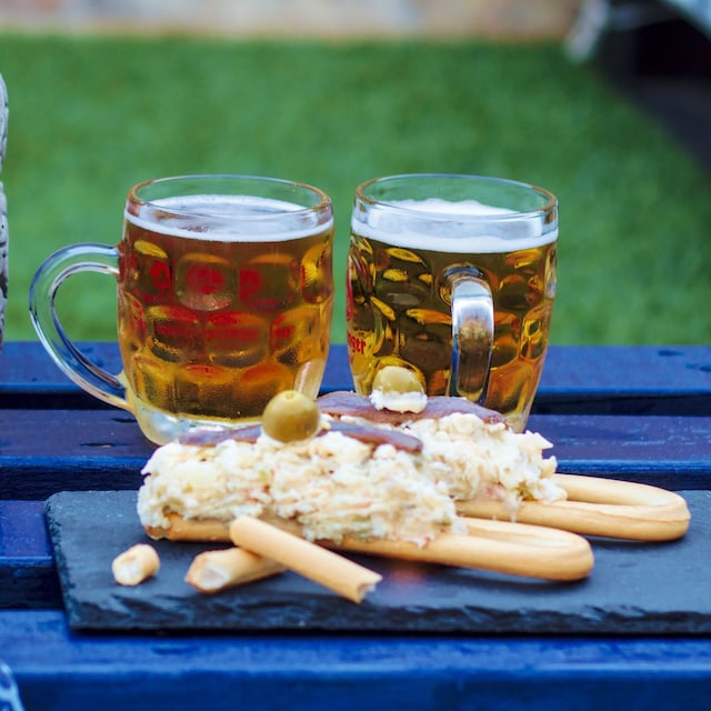 'Marinera' de Murcia, con cerveza