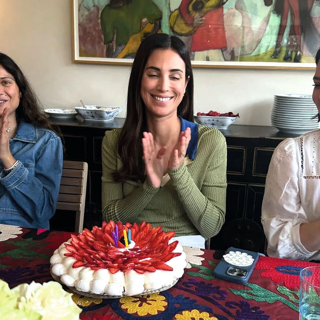 Sassa de Osma celebrando su cumpleaños