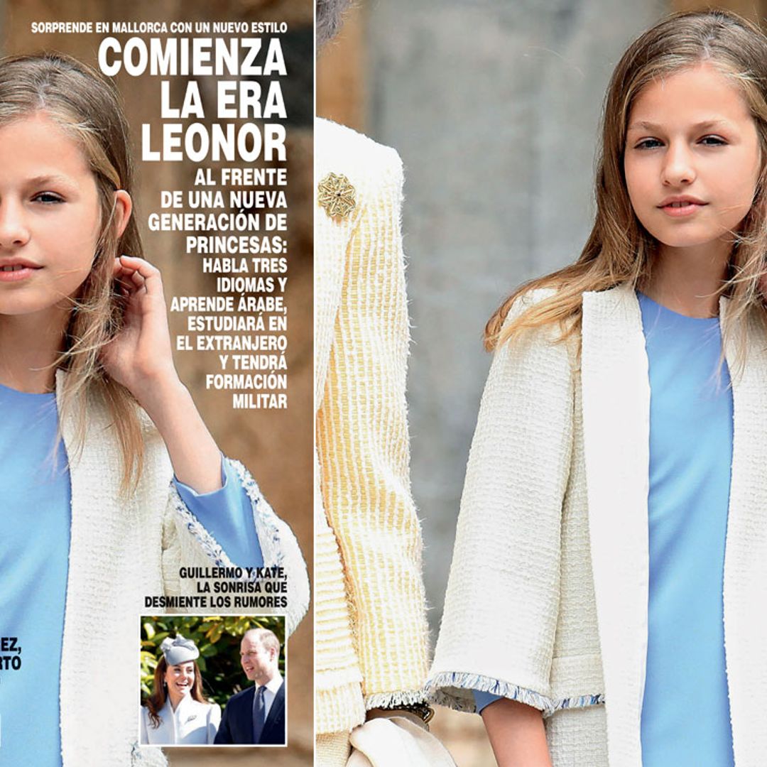 En ¡HOLA!, comienza la era Leonor: al frente de una nueva generación de princesas
