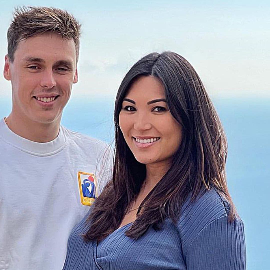 Louis y Marie Ducruet presentan orgullosos a su primera hija