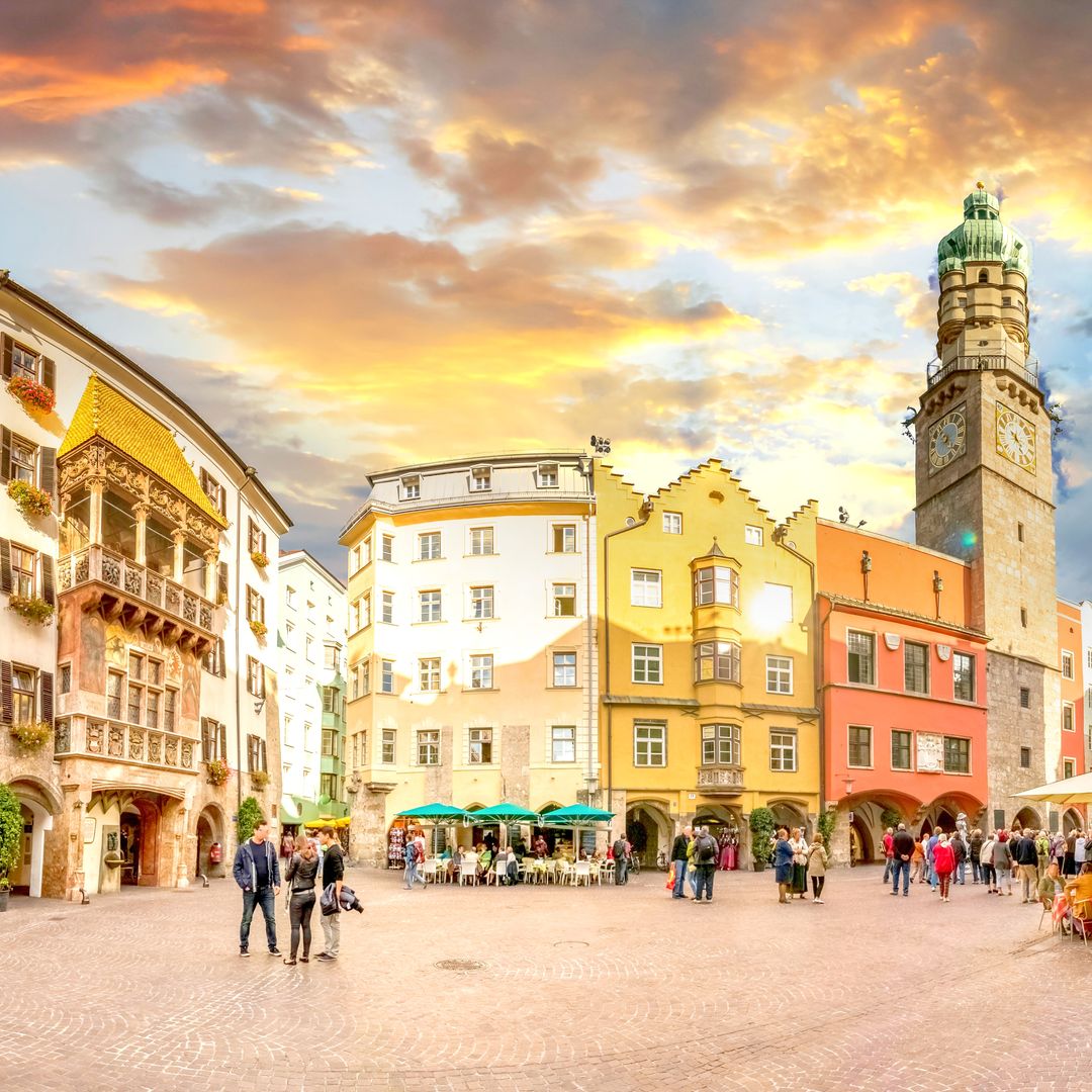 Ciudad vieja de Innsbruck, Austria